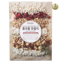 라이브잇 피코크 통곡물 뮤즐리 시리얼, 380g, 4개