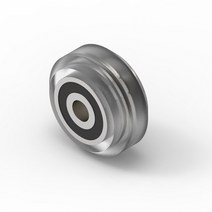 고정밀 CNC 투명 폴리 카보네이트 Xtreme v 미니 휠 Openbuilds v-슬롯 선형 레일 시스템 10피스, 01 Type A with Bearing