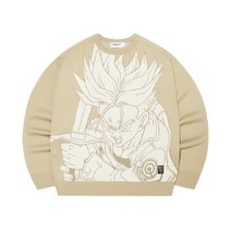 CRITIC X DRAGONBALL Trunks Knit Beige