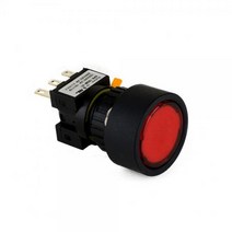 2A2B 푸쉬락 전원 스위치 12V DC LED 매입형 ON-ON 16mm KBL160AT-L2C2푸쉬 락 전원 스위치 LED, 그린 [KBL160AT-L2CG2]