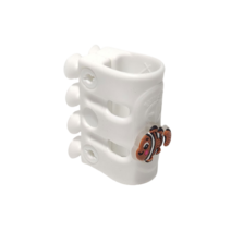 아이앤트 아기 샤워기 거치대 국내생산 문어발, 화이트, 1개