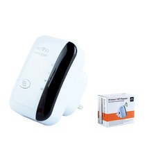 WIFI증폭기 공유기확장기 무선증폭기 중계기 HUB 최대 2640sq.ft의 Wi-Fi 범위 확장기 통합 안테나가 있는 2.4g 고속 무선 리피터 이더넷 포트 360° 풀, 02 White with box_04 AU plug