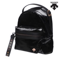 데상트백팩 KQJ 애슬레져 메탈릭 미니 백팩 SM122IBP11-BLK, 블랙