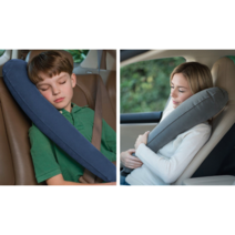 너나마켓 여행용 에어 목베개 1+1 차량용 기내용 비행용 넥쿠션 휴대용 아이필로우