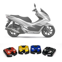 PCX 스탠드클립 전년식 21년가능 사이드스탠드발판 스탠드커버 스탠다드형, 14년~17년, 레드