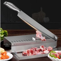 가정용 작두기 약초작두 고기자르기 떡 야채 절단기, 날길이 21.6cm (두께조절)