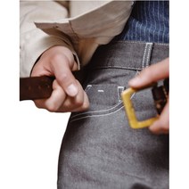 남자 청바지 빈티지 그레이 일자 캐주얼 바지 TW2207652