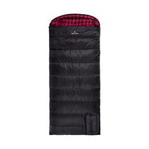테톤 겨울용침낭 동계침낭 캠핑 등산 Celsius XXL, Black Right Zip, 90 x 39 x 3 7 Pounds