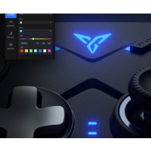 레이저판테라 심매직 비트콘 유선 게임 컨트롤러 패드, Samurai 2 유선 버전-스타 링 그레이, 1개