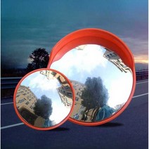 도로 반사경 코너 원형 반사 거울 교통 사각지대 확인, 80cm 실내