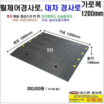 휠체어진입판(1200x1000x140~160) 문턱 휠체어 경사로 진입판