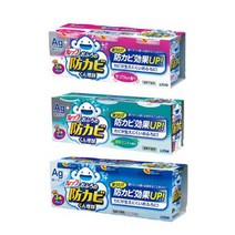 라이온 루크 목욕탕 곰팡이 방지제 훈증제 5g x 3팩 세트, 플로랄향 5g x 3개
