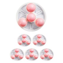 리베르 4세대 회전형 세탁기 거름망 6P, 핑크