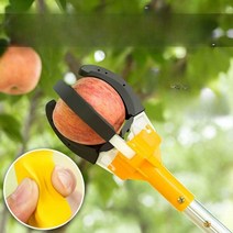과일수확기 만능 장대 채집기 과수원 따는도구 감 배, 1.5m 접이식 업그레이드 모델