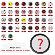 미니쿠퍼 엠블럼 고뱃지 for mini cooper car front 그릴 그릴 배지 엠블럼 개인화 수정 nameplate label countryman car label, 검정고시 번호