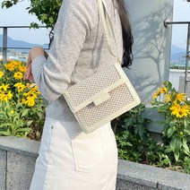 엔바엘 메이라탄 여성용 미니백 숄더백 라탄백 크로스백