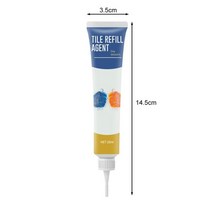 균열 보수제 틈새 매꿈 갭 수리 에이전트 방수 타일 리필 접착제 가정용 곰팡이 방지, 01 20ml