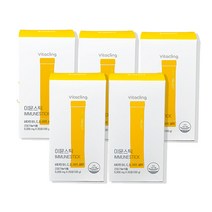 비타클링 이뮨스틱 5BOX (100개입) - 면역UP! 활력UP! 피곤한 일상 탈출! 나의 이뮨프로젝트(29% OFF) | 초특가 SALE 할 때 쟁여두자!, 5000mg, 5박스