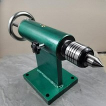 마이크로 심압대 CNC 탁상용 산업용 목공 회전 샤프트 터닝플랜지, 중심 높이 120mm - 이동식 상단 포함