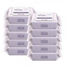 땡큐온 베베숲 프리미어 엠보싱 아기물티슈 캡70매 x10개, 단품