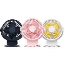 바톤즈 유모차 선풍기 클립형 USB 클립스탠드팬 CSF10, CSF10 핑크