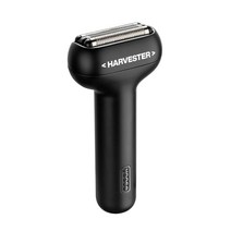 yoose 3 헤드 일자형 전기면도기 전체 방수 마그네틱 헤드 디자인 USB-C 충전, 블랙, T1-C