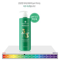 약산성 리페어 5.5 샴푸 500ml 지루성 두피염 비듬 탈모 모발영양 특허제품, 블루밍셀 퍼팩트 딥클렌징폼 120ml (1+1)