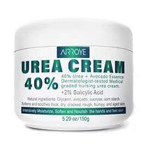 AirroYE 우레아 40% 풋 크림 살리실산 2% 발뒤꿈치용 풋 크림