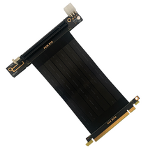 PCIE 3.0x16 90도 GPU 라이저 케이블 RTX 그래픽 카드 x99 서버 큰 6P 전원 공급 장치 Bitcoin 마이닝, 03 90 Degree_10 60cm