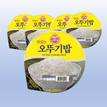 오뚜기 맛있는 밥 흰밥 쌀밥 210g, 210그렘 18개