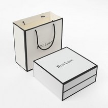 Well 더베스트 마그네틱 선물상자세트 쇼핑백 손잡이상자, 상세페이지 참조