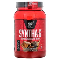 BSN 신타-6 울트라 프리미엄 단백질 매트릭스 초콜릿 땅콩 버터 291파운드(132kg)
