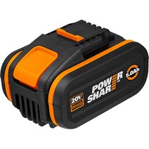 웍스 배터리 20V 5.0AH WA3556 ORANGE WORX, 1개