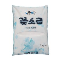 국내생산 신안 자연이 숨쉬는 소금 바다 꽃소금 3Kg, 1개