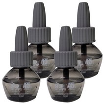 홈매트 홈솔루션 45일 리퀴드 알파 훈증액 리필, 29ml, 4개입