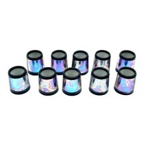 골프페롤 골프페롤집게 페롤도구 연마기 10pcs 플라스틱 골프 컬러 해골 페룰 맞는 철 샤프트 사양: 내부 * 더 높은 외부 크기 9.3 15*13.7mm, 10pcs 스타일 1