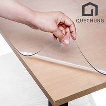 쾌청 투명매트 맞춤제작 주문제작, 2mm, 폭 60cm(1개당 길이10cm)