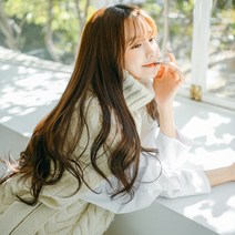 가발나라 여자 붙임머리가발 헤어피스 스윗선데이 5피스 부분가발, 1개, 골드아이보리