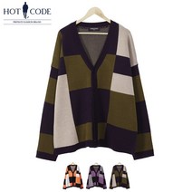 남자 모노그램 헤비 니트 가디건 DS_60