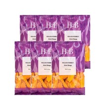 홀랜드앤바랫 말린 망고 슬라이스 200g Holland & Barrett Dried Mango Slices, 6팩