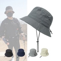 여성 남자 등산모자 캠핑모자 버킷햇 벙거지모자, 다크그레이