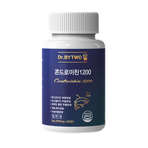 부모님선물 부모님영양제 콘드로이친 1200 무릎 관절연골영양제 닥터바이투 콘드로이친1200 600mg x 60정, 콘드로이친 2병
