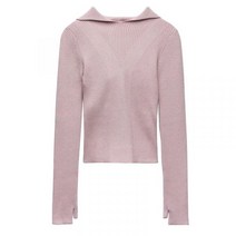 ZARA 핑거홀 디테일 니트 스웨터 후드 03653104602