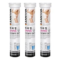 내츄럴플러스 독일 잔티바 에버핏 발포 다이어트 가르시니아 20정 3통, 6통