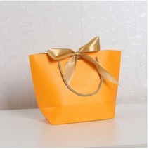 어버이날용돈박스 환갑용용돈박스 용돈상자 대형 골드 선물 상자 잠옷 옷 책 포장 핸들 종이 가방 크래프트 12 월, Mixed size, 주황색