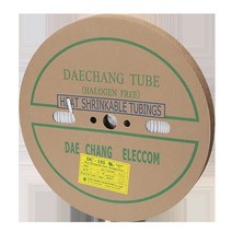 수축튜브 4MM 100M 백색 1롤, 1