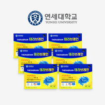 [정식판매처] 연세대 테라 브레인 6박스 기억력 두뇌 건강 기능식품 천마 가루 뇌 홍경천 아연 연세생활건강, 1 box 60개입 / 120g