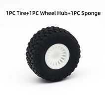 Orlandoo헌터 RC 모델 OH32X01 OH32X02 넓은 고무 타이어 허브 36MM, A