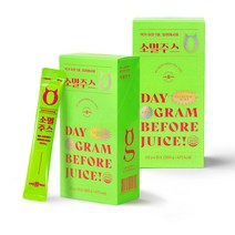 데이그램 소멸주스 방금먹은 음식 맛있게 소멸1포 클렌즈 주스, 2박스, 20g