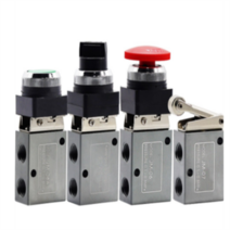 공압 부품 1/4" JM Series 2Position 3 Way Pneumatic Mechanical Valve JM-05 Air Hand Manual Contr, 04 JM-07
